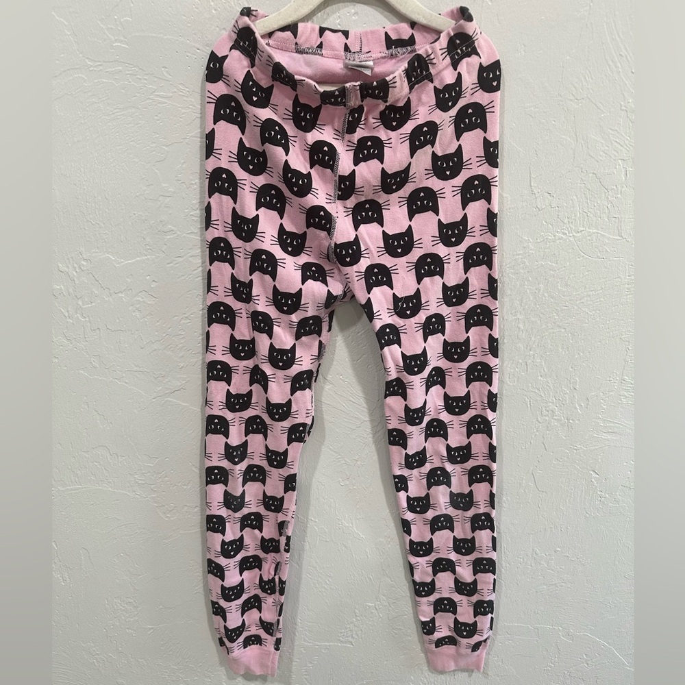 Hanna Andersson cat PJ bottems size 10